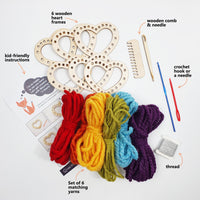 Little Hearts Weaving Kit