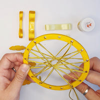 Round Wooden Dreamcatcher Kit