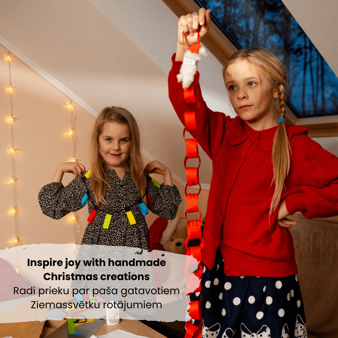 Kreativ adventskalender för barn, 6-10 år