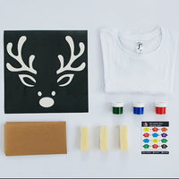 "Paint your Christmas t-shirt" kit