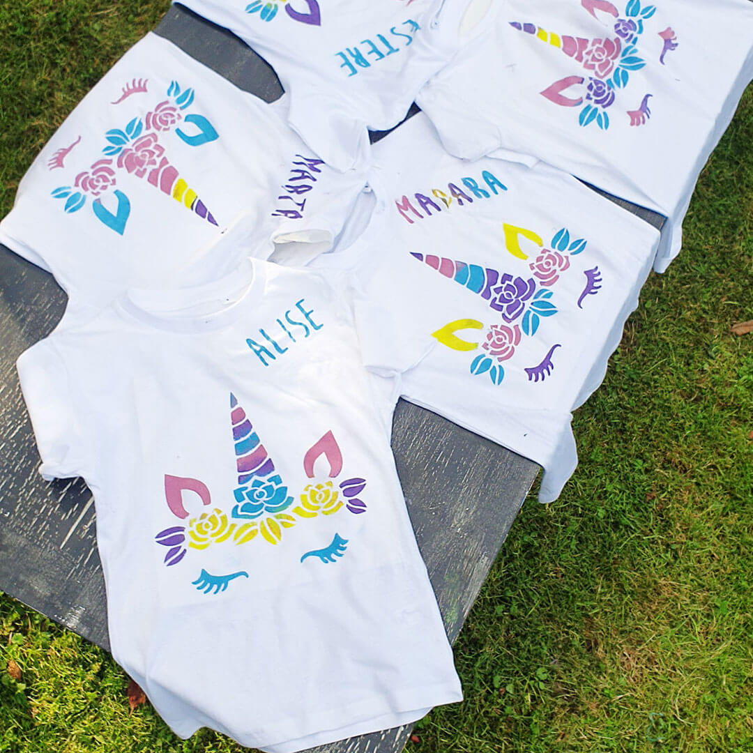 Festlåda "Måla din t-shirt"