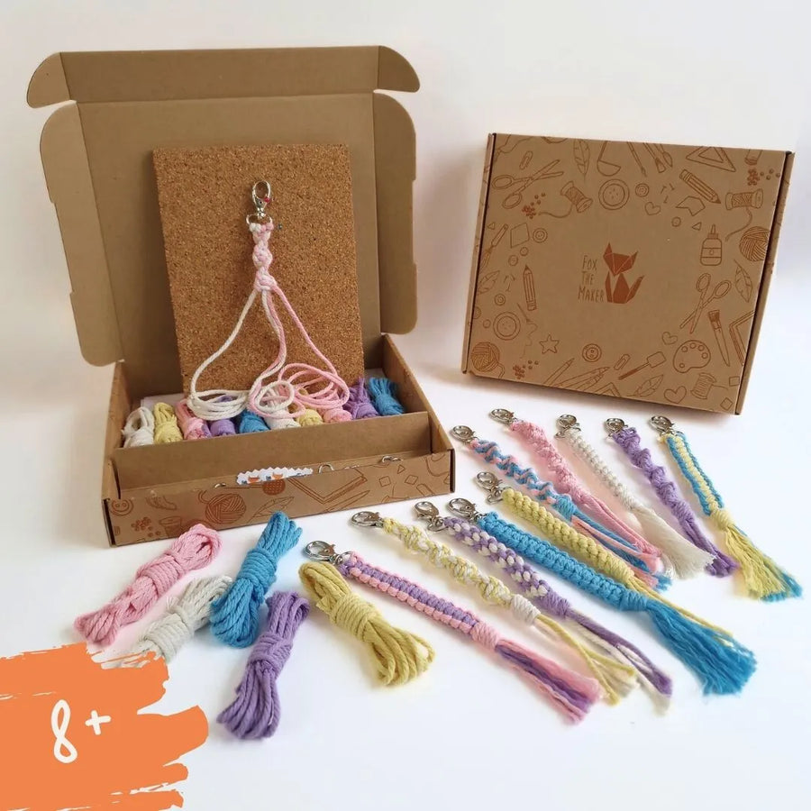 Macrame Keychain DIY Kit