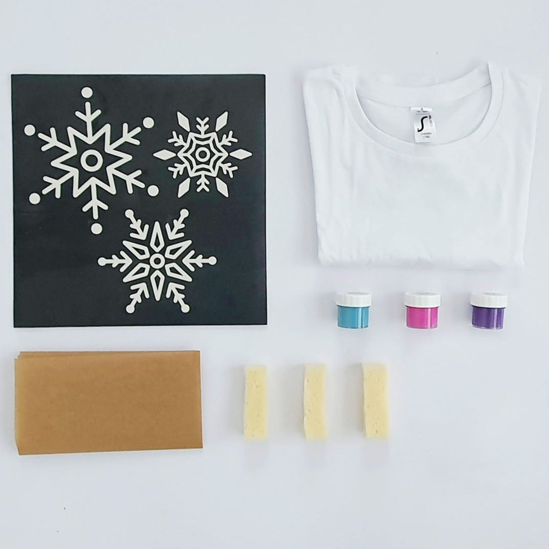 "Paint your Christmas t-shirt" kit